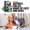 Hemp Oil for Dogs Cats Helps With Anxiety Stress Travel Issues Pain Stress Barking Arthritis Joint Pain Seizures Relief  Calming Treats