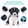 Dog And Cat Goggles Sunglasses Small Dog Puppy Windproof And UV-Proof Glasses Adjustable Lightweight Anti-Fog Dog Goggles Suitable For Small Dogs