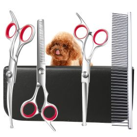 Household Pet Hair Cutter Scissors; Stainless Steel Professional Pet Grooming Tools; Pet Hair Cut