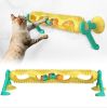 Pet Track Ball Cat Behavioral Training Toy Scratcher Interactive Toy Wall or Desktop Mount