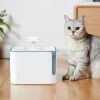 Cat Water Fountain, Automatic Cat Fountain 3L/101oz, Dog Water Dispenser with Adjustable Pump (FBA Logistics)