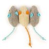 3pcs New Home Cat Toy Plush Herbal Mouse Cute Modeling Kitten Toy Universal