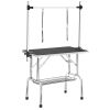 36" Professional Dog Pet Grooming Table Adjustable Heavy Duty Portable w/Arm & Noose & Mesh Tray