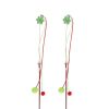 Christmas Fun Stimulation Cat Game on Stick Resistant to grabbing long rod steel wire teasing cat rod cat toy