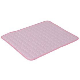 Pet Summer Winter Furniture Cat And Dog Sofa Mat Quilted Washable Reduces Animal Hair on Furniture Sofas Beds (Option: Pink Edging-XS40*30cm)