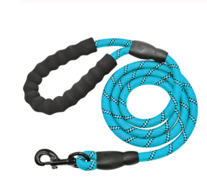 Reflective Dog Leash Nylon Pet Dog Leash Rope For Small Medium Large Dogs Walking Training Pet Suppiles (Color: Blue)