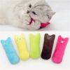 Plush Cat Toy Rustle Sound Catnip Toy Cats Products for Pets Cute Cat Toys for Kitten Teeth Grinding Cat Plush Thumb Pillow