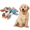 Dog Squeak Toys Wild Goose That Makes Sounds Toy Cleaning Teeth Puppy Dogs Chew Supplies Training Household Pet Dog Toys accessories