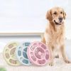 Interactive Stimulation Puzzle for Dogs Slow Feeding Disc Round Feeder Plastic Interactive Toy