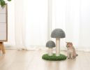 Cat Scratching Post Mushroom, Mini Tower Cat Scratcher Small Cat Tree House Training Toys for Kittens & Small Animals, Scratchers for Indoor Cats