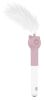 Pet Life 'KITIQUE" 3-in-1 Retractable and Extendable Feathered and Laser Wand Kitty Cat Teaser