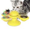 Pet Life 'Windmill' Rotating Suction Cup Spinning Cat Toy