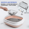 Cat metal litter scoops filter small feces Litter filters Oversized dog litter scoops can cope with different sizes of feces small and large holes The