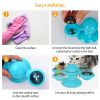 Windmill Cat Toy Turntable Interactive Teasing Pet Toy Wall Mount Turning Tickle Scratch Hair Brush Cat Toy with Catnip Light Ball