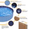 Foldable Pet Swimming Pool PVC Child Baby Puppy Dog Pool Bathing Tub  Kids Waterplay Pool