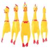 Hysterical  Screaming Chicken Pet Dog Toys Squeeze For Chicken Sound Funny Toy Safety Rubber For Dogs Chew Toys