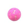 Fashion Natural Rubber Ball Pet Toy Cute Hollow Footprint Durable Chew Ball Play Toy for Dog and Cat