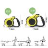 3/5M Dog Leash Automatic Durable Retractable Walking Running Leads for Dog/Cat Leashes