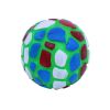 Dog Ball Toy Natural Rubber Multi Color Ball Dog Geometric  Toys Pattern Ball for Small Medium Dogs Playing Pet Training Supplies